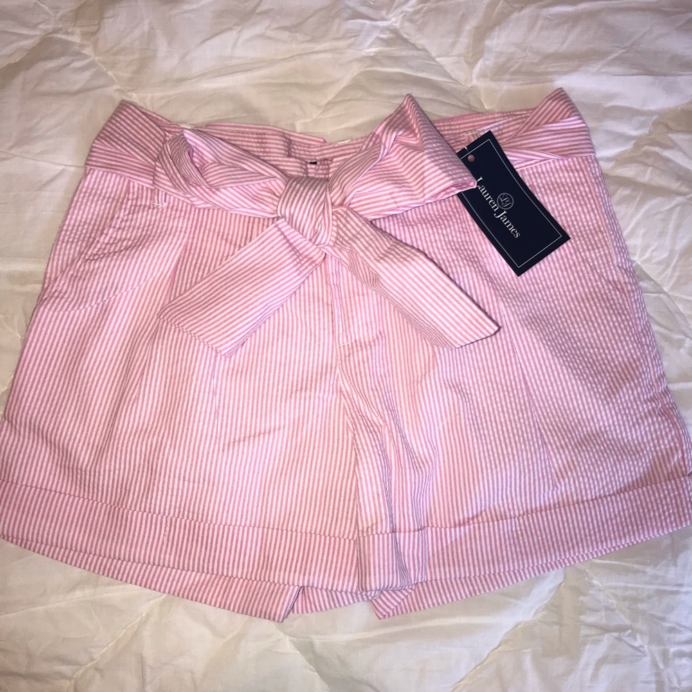 NWT Lauren James Bow Shorts